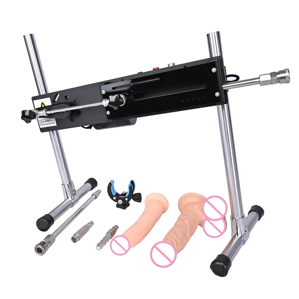 

ROUGH BEAST Super Powerful Quiet Sex Machine with Dildos Attachment 120W Automatic Love Machine Masturbation Pumping Gun