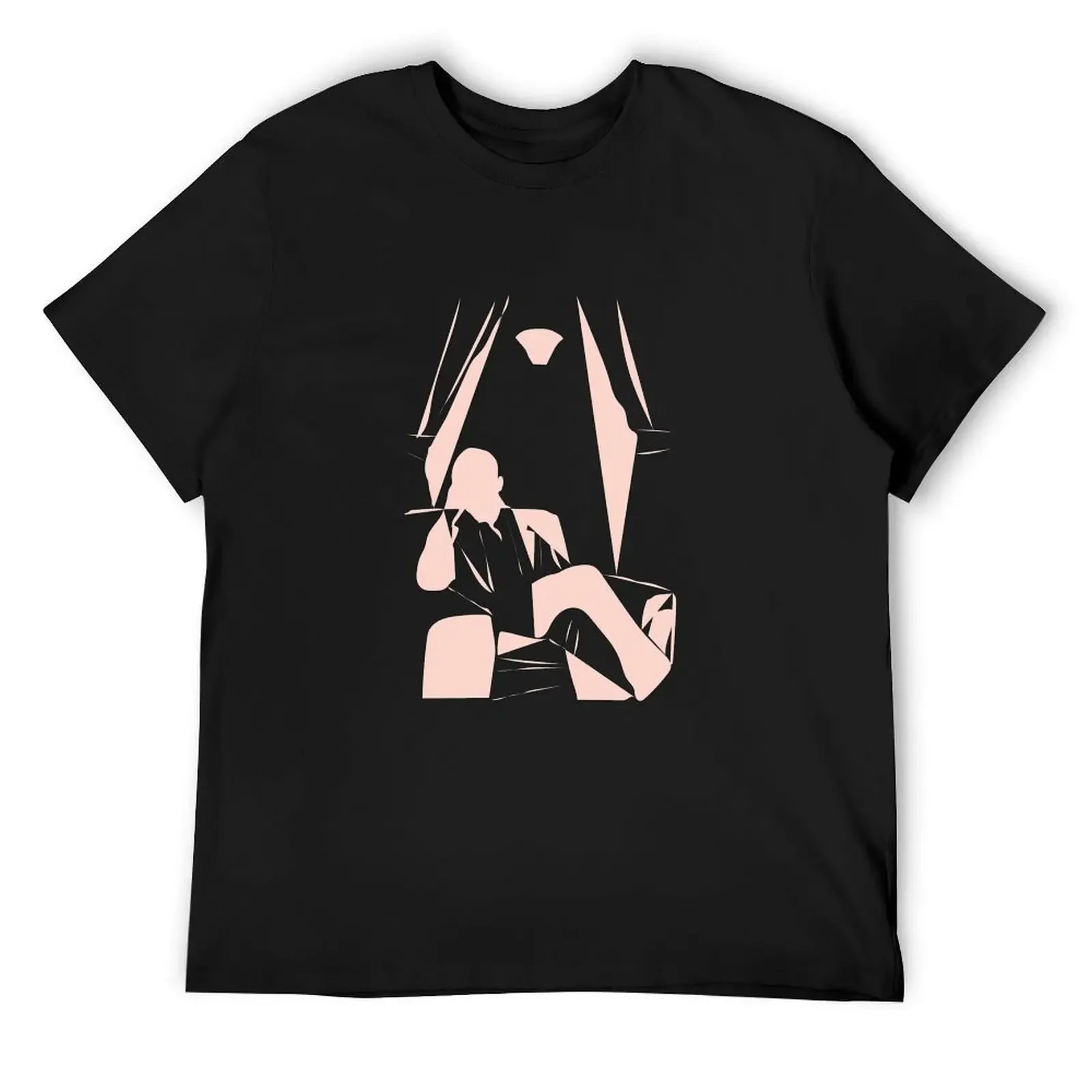 Matt Maltese: Block Pink on Black T-Shirt man t shirt plus size tops t shirt men 100℅ cotton