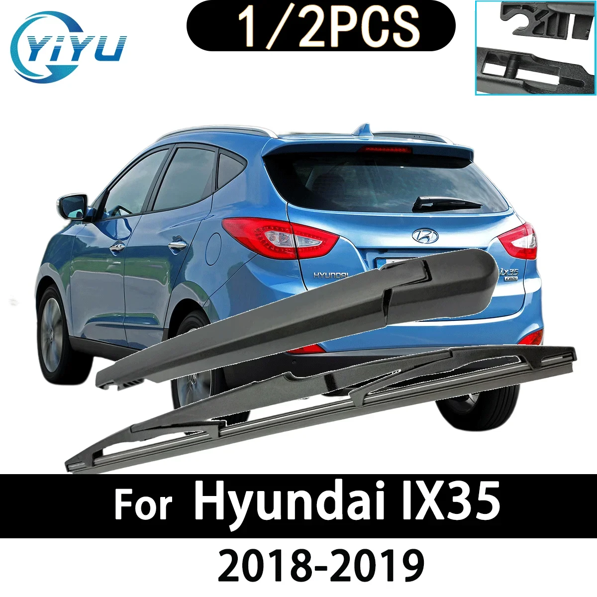 1/2PCS Car Rear Win…