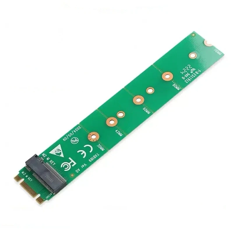 Placa adaptadora de teste M.2 NVME Placa de extensão Mkey Solid State DriveJAS