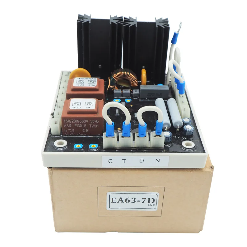 Genset Voltage Regulator Automatic Voltage Regulator Excitation Plate AVR EA63-7D