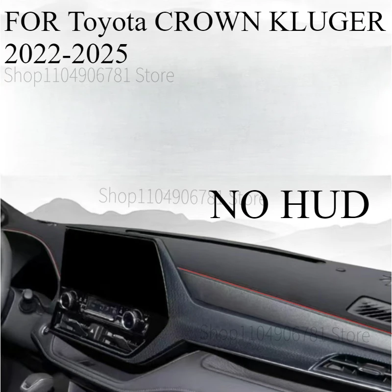 FOR Toyota ‌CROWN KLUGER‌ 2022-2025 Car Dash Mat Dashmat Dashboard Mat Cover Sun Shade Dash Board Cover Carpet  Accessories