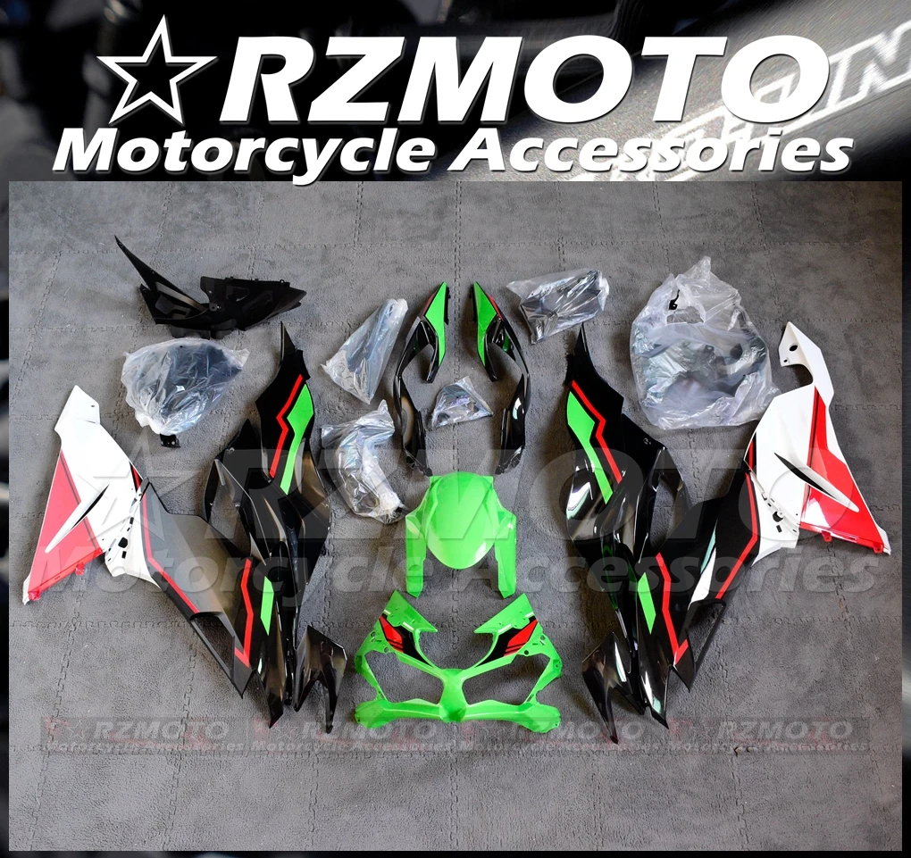 RZMOTO NEW Plastic Injection Cowl Panel Cover Bodywork Fairing Kits For Kawasaki ZX6R 636 19 20 21 22 23 #5113