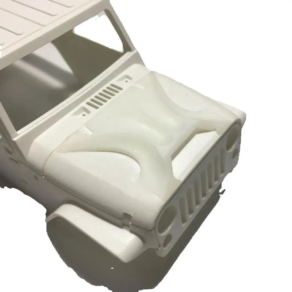 Orlando Hunter Rc Model 1:35 Front Engine Cover Appearance Hood Avenger Mood Decorating Parts For Wrangler A01