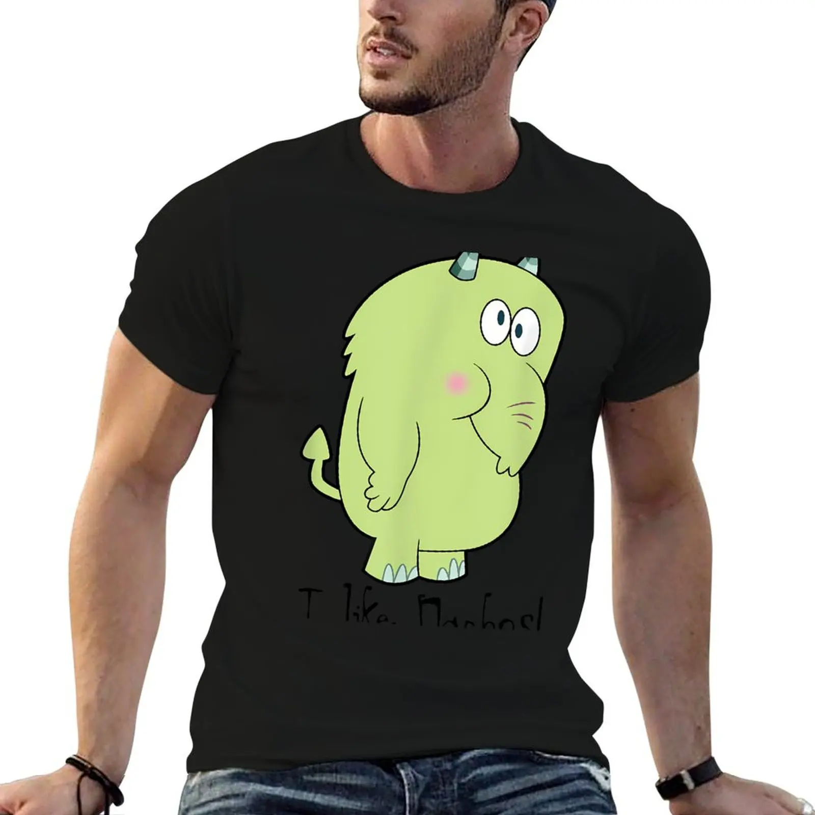 

The Grim Adventures Of Billy & Mandy Fred I Like Nachos T-Shirt cotton tshirt 100% man tshirt t shirts for man cotton T-shirt