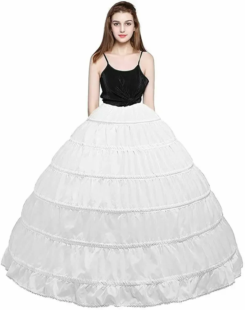 ฤดูใบไม้ผลิแฟชั่นกระโปรงเจ้าสาว Petticoat Ball Gown Petticoat Tulle กระโปรง Crinoline