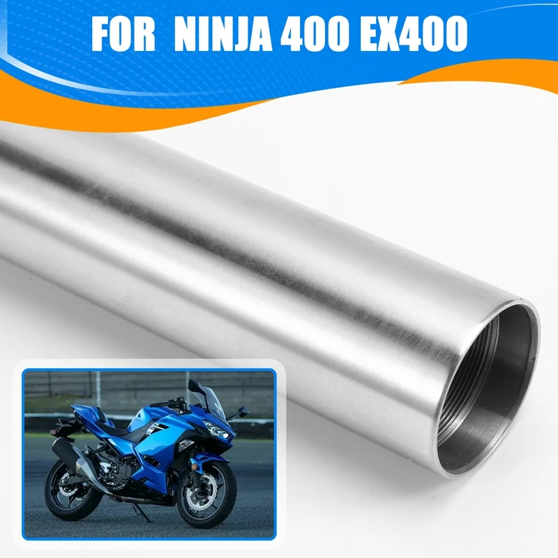 Fork Head Tube Replacement Straight Pipe For KAWASAKI Ninja 400 EX400 Front Fork Head Tube