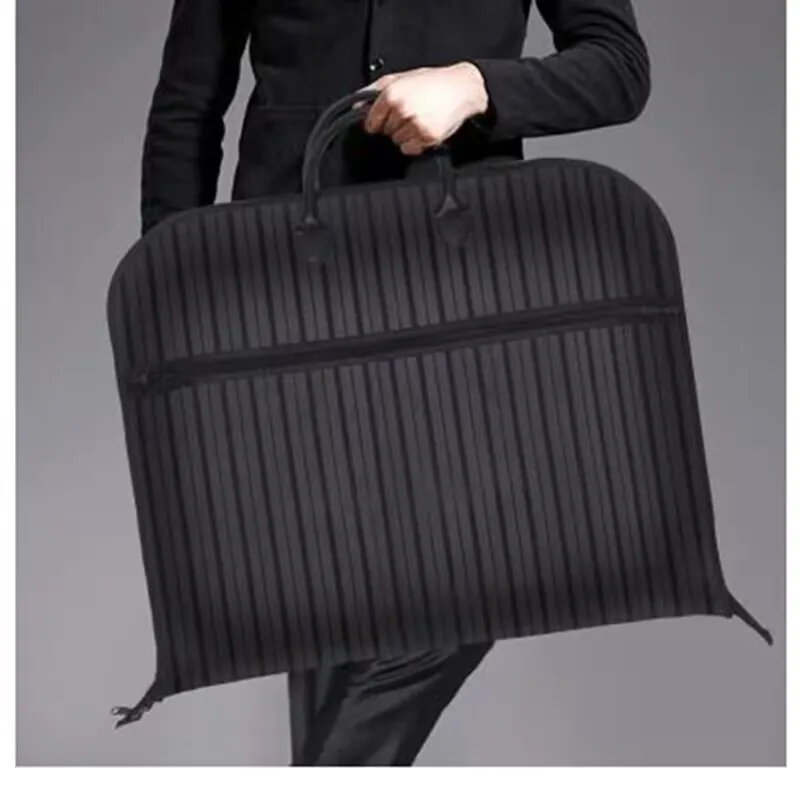JXSLTC Business-Tasche für Herren, Business-Anzug, D' Wasseranzug, Nylontasche, Reiseanzug-Aufbewahrungstasche, geeignet für Anzug-Hängetasche – Detail 2