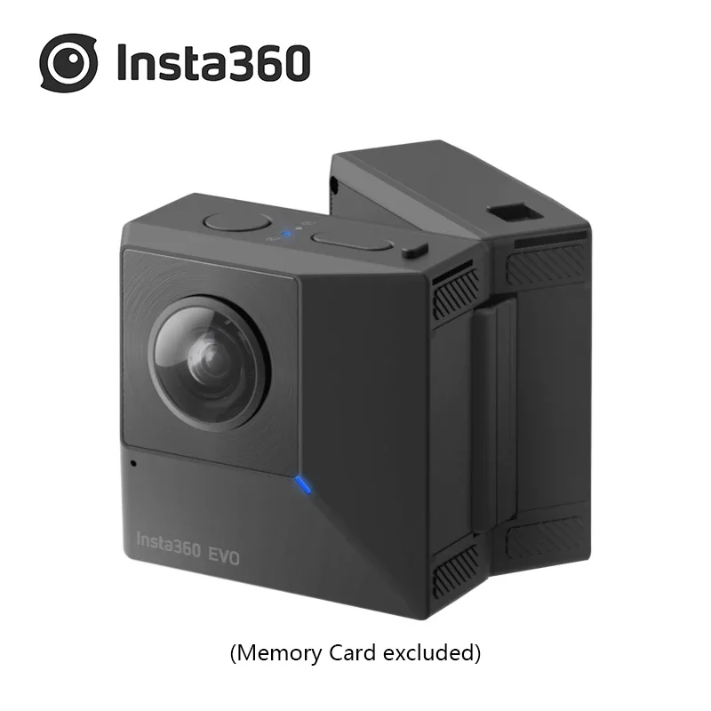 Insta360 EVO 5.7K Video VR 360 Panoramic Insta 360 EVO 18MP Photo For iPhone Android 180 degree 3D Shoot 360 Dual-Lens Camera