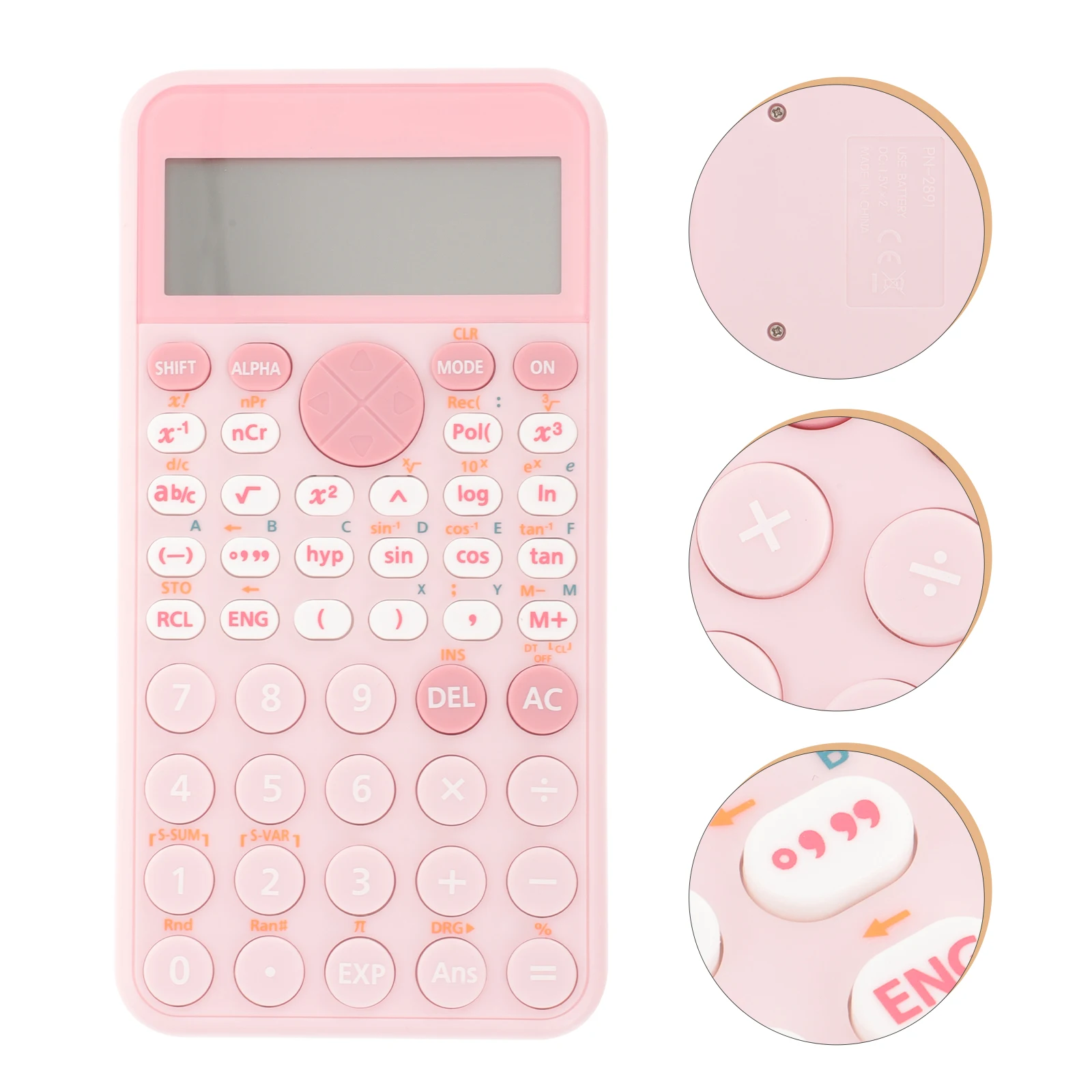 

240 Functions Scientific Calculator For College Students Contest Accounting Office Large Screen Portable Electronic Math