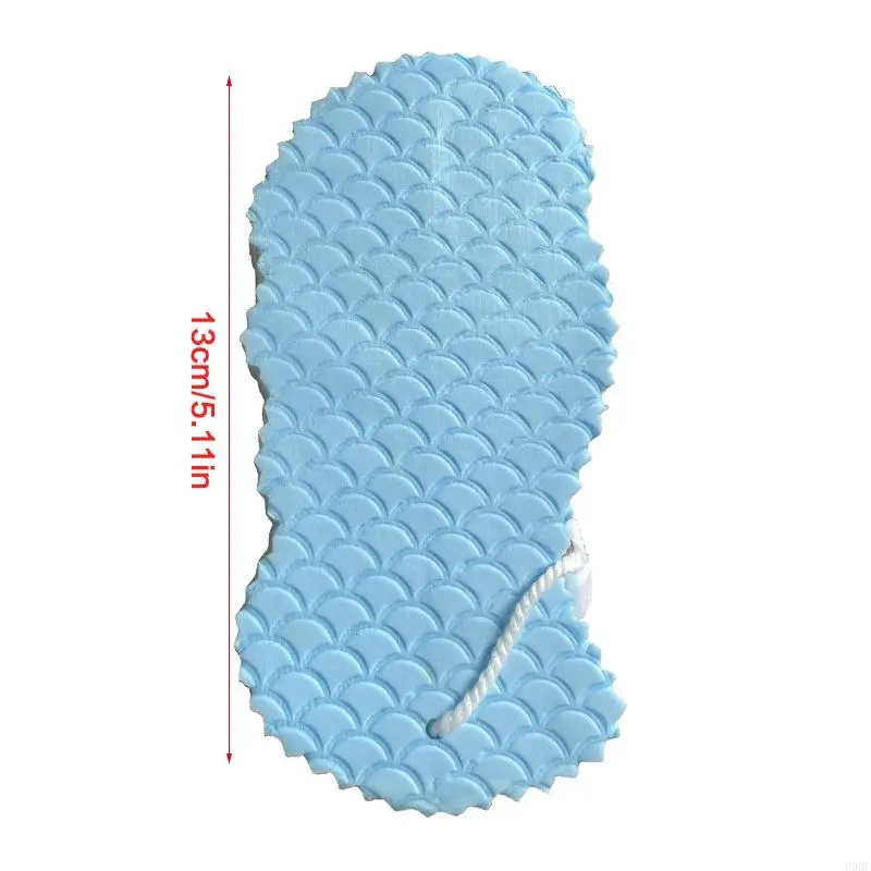 U0DE Soft Exfoliating Bath Sponge Exfoliator Dead Skin Remove for Adults Children Bathroom Cleaning Products