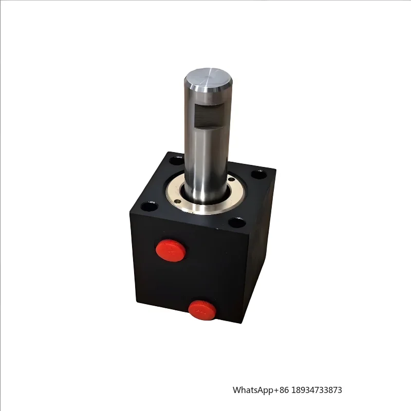 Square Block Hydraulic Oil Cylinder Thin Mini Small Compact Hydraulic Cylinders For Hydraulic Press High Pressure