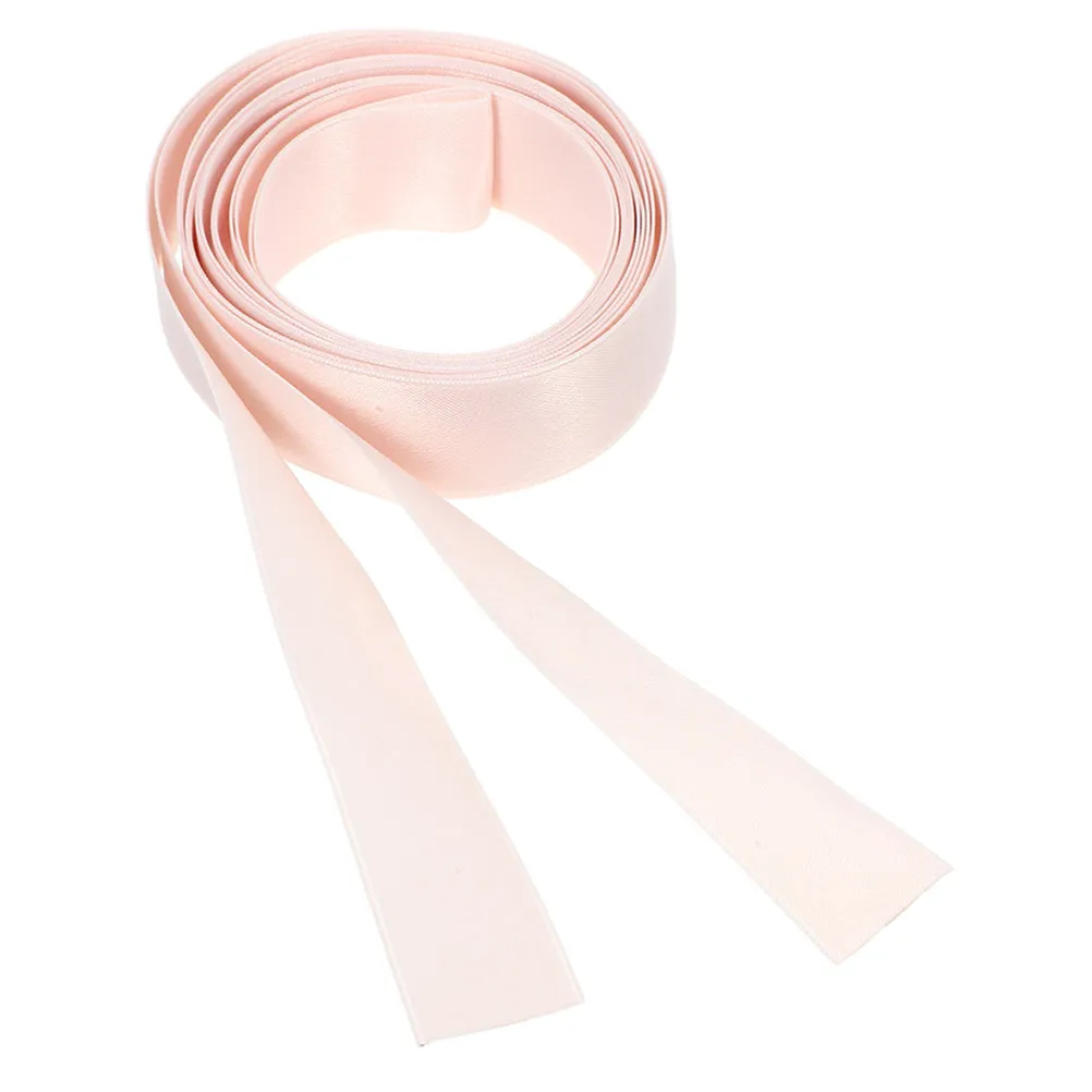 

Dance Ribbon Pink Satin Shoelaces for Pointe Shoes Adjustable Length Ballet Accessories Soft Smooth Texture Women