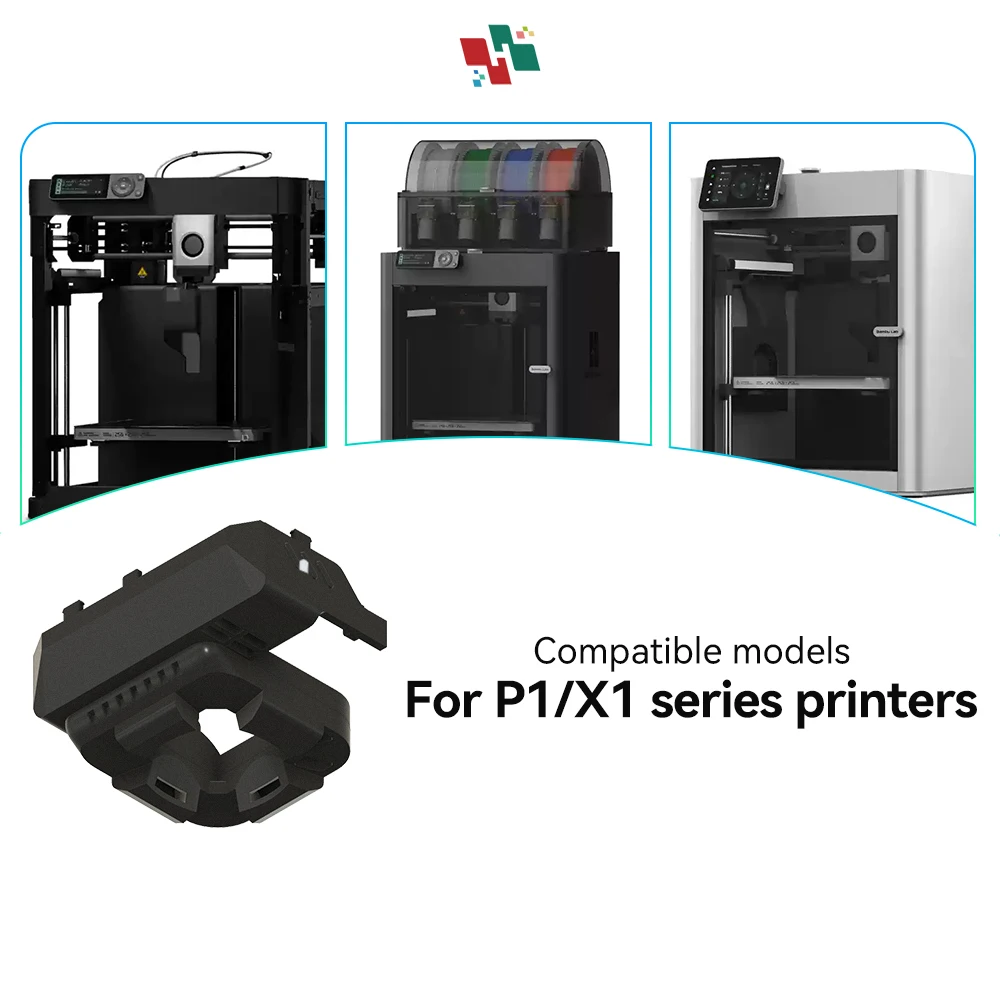 

Для Bambu Lab P1P X1 X1C обновленный нейлоновый вентилятор охлаждения, фитинг для Bambu Lab P1P X1, часть 3D-принтера