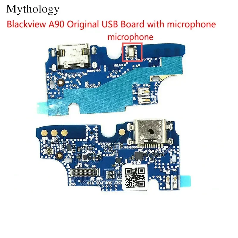 For Blackview A90 USB Board Microphone Dock Connector Original Charger Circuits Mobile Phone Accessories