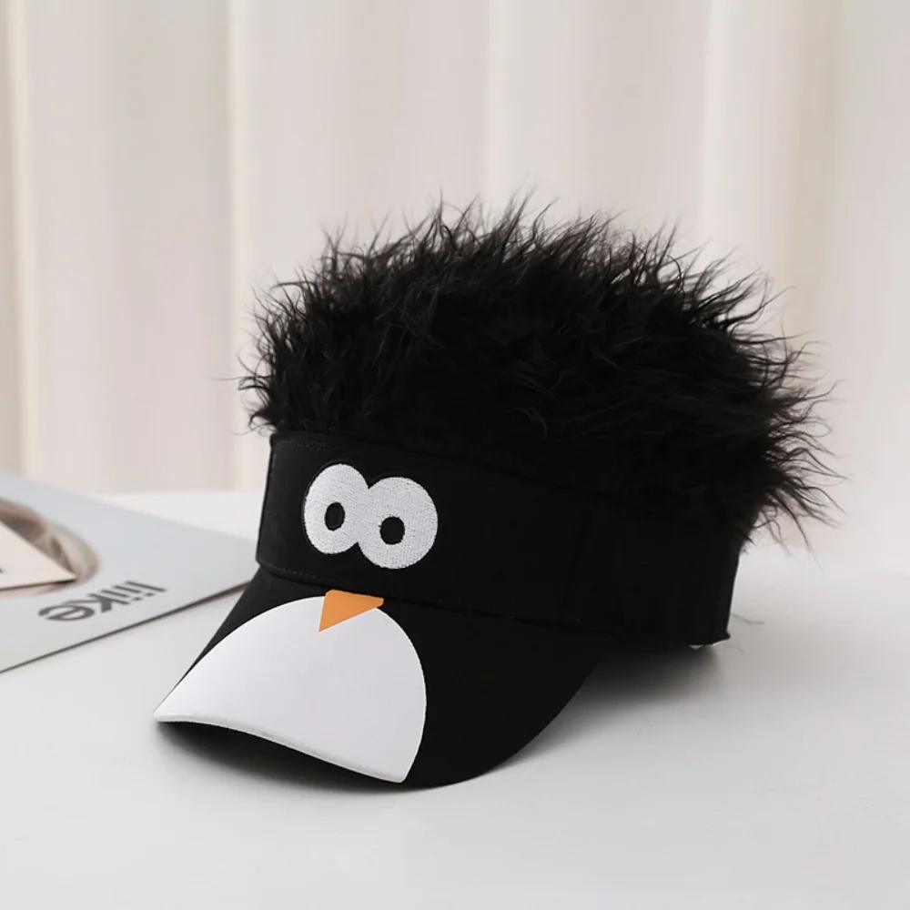 لطيف شعر مستعار قبعة قبعة بيسبول الرجال Snapback قبعة الإناث الذكور أقنعة قبعة الشمس موضة واقية من الشمس قبعة رياضية يتوهم الهيب هوب قبعة