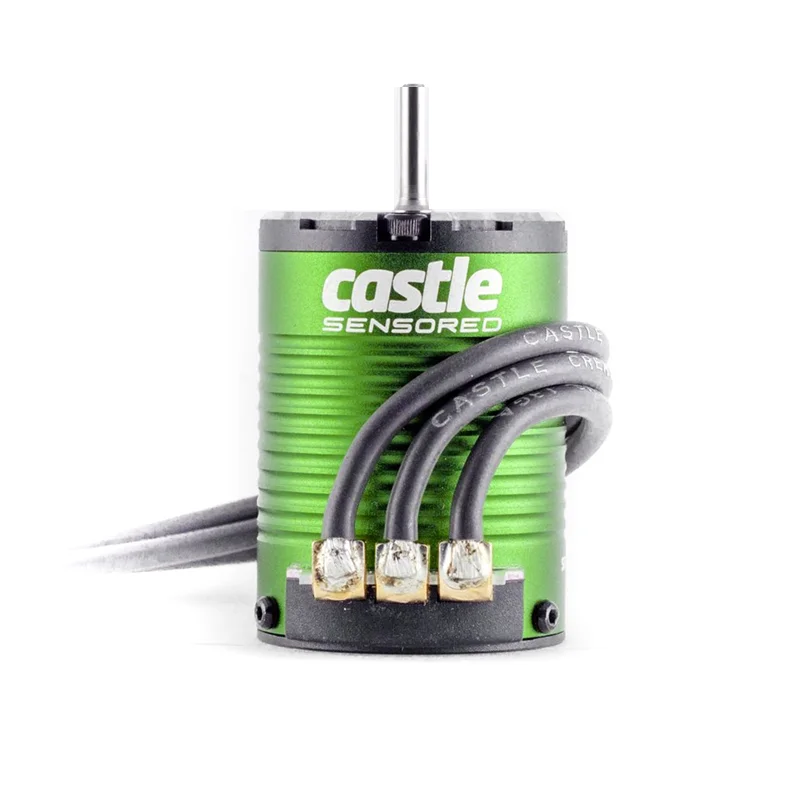 Castle 1406 Sensored 1/10 Scale Brushless Motor for RC Car ESC
