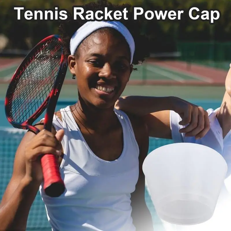 Tennis Vibration Dampener Portable Light Tennis Racket Power Hat Head Dampener For Shock Absorption Silicone Vibration Dampener