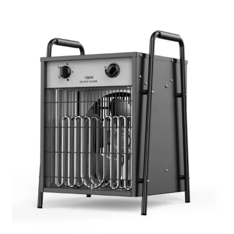 Hot 15Kw 380V Supply Voltage Safety Using High Power Portable Electric Fan Heater Industrial Heater