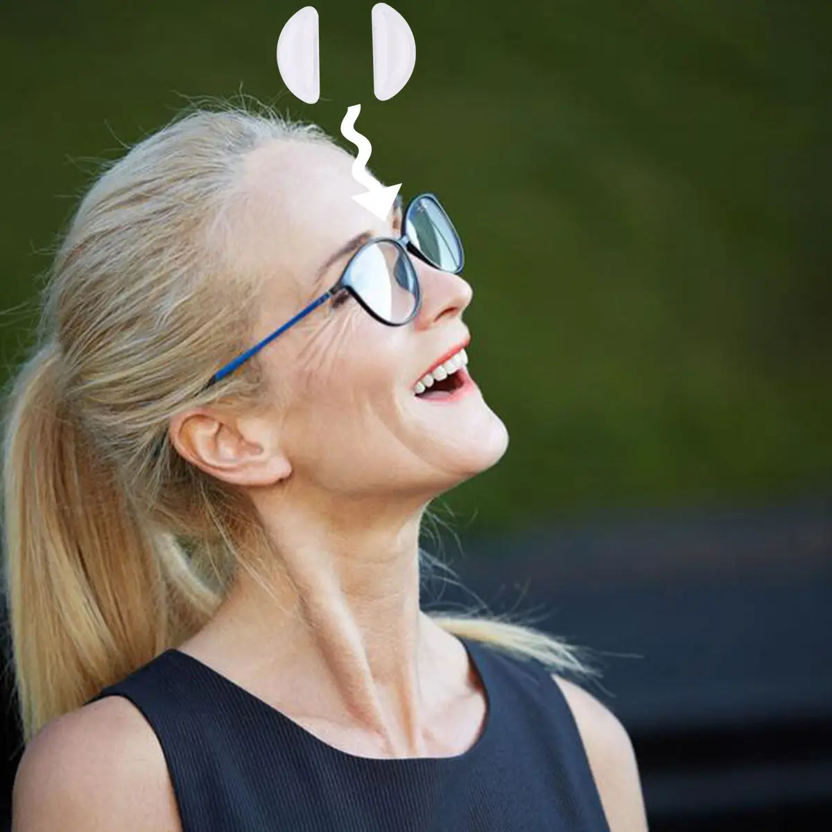 

Glasses Nose Pad Non-Slip Silicone Comfortable Practical Eyeglass Accessories For Sports Running Daily Wear Safety