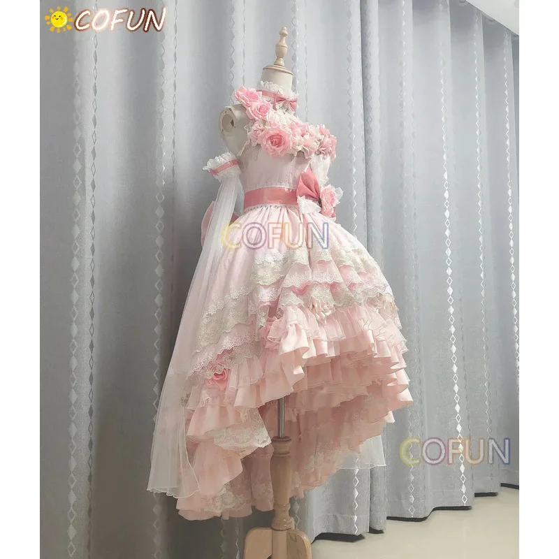 

CyCOFUN [индивидуальный] Who Made Me A Princess Atanasia/Афи, карнавальный костюм, великолепное платье Лолиты, наряды для женщин и взрослых, розовый цвет