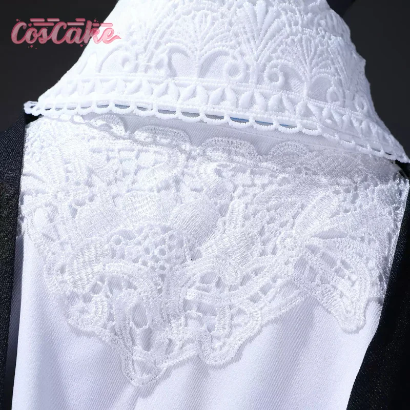 Game Bloodborne The Choir Cosplay Costume The Choir Leade Shawl coat dress hat prop Halloween carnival fashion men women outfit view 4