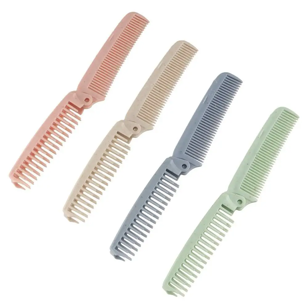 Anti-Static Portable Travel Comb Styling Professional Foldable Hair Comb Folding Comb Hairdressing Tools Massage Hair Comb