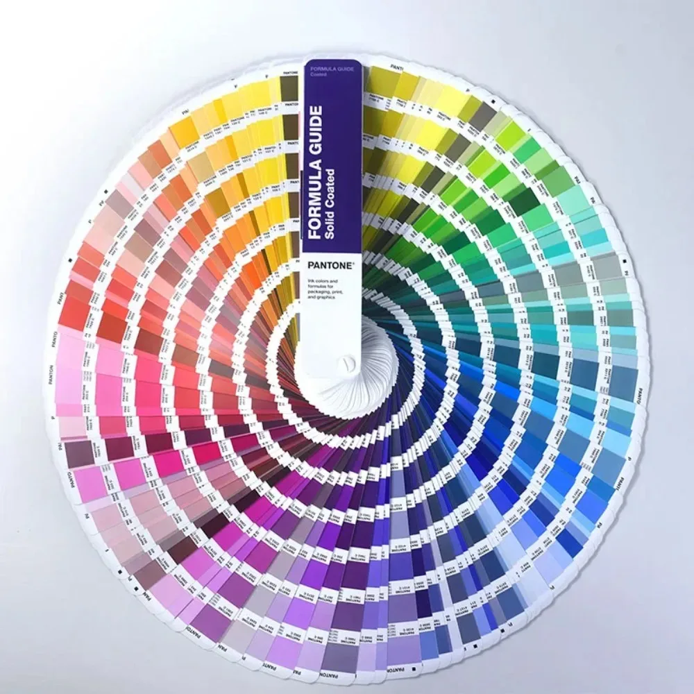 New PANTONE  Color Card C International Standard Pantone Spot Color GP1601A Bright Paint Card 2161C