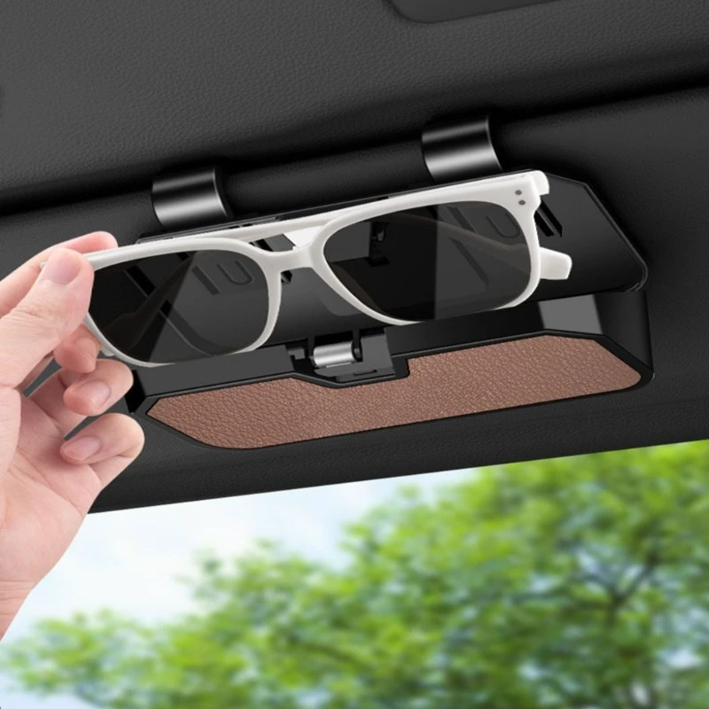 For Chery JAECOO J7 PHEV Sunglasses Case Magnetic Closure Hard Shell for Roof Console Installation