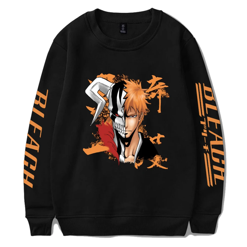 2023 Anime Hoodie Bleach Urahara Kisuke Crew Neck Sweatshirt Harajuku Man Woman Streetwear Tops