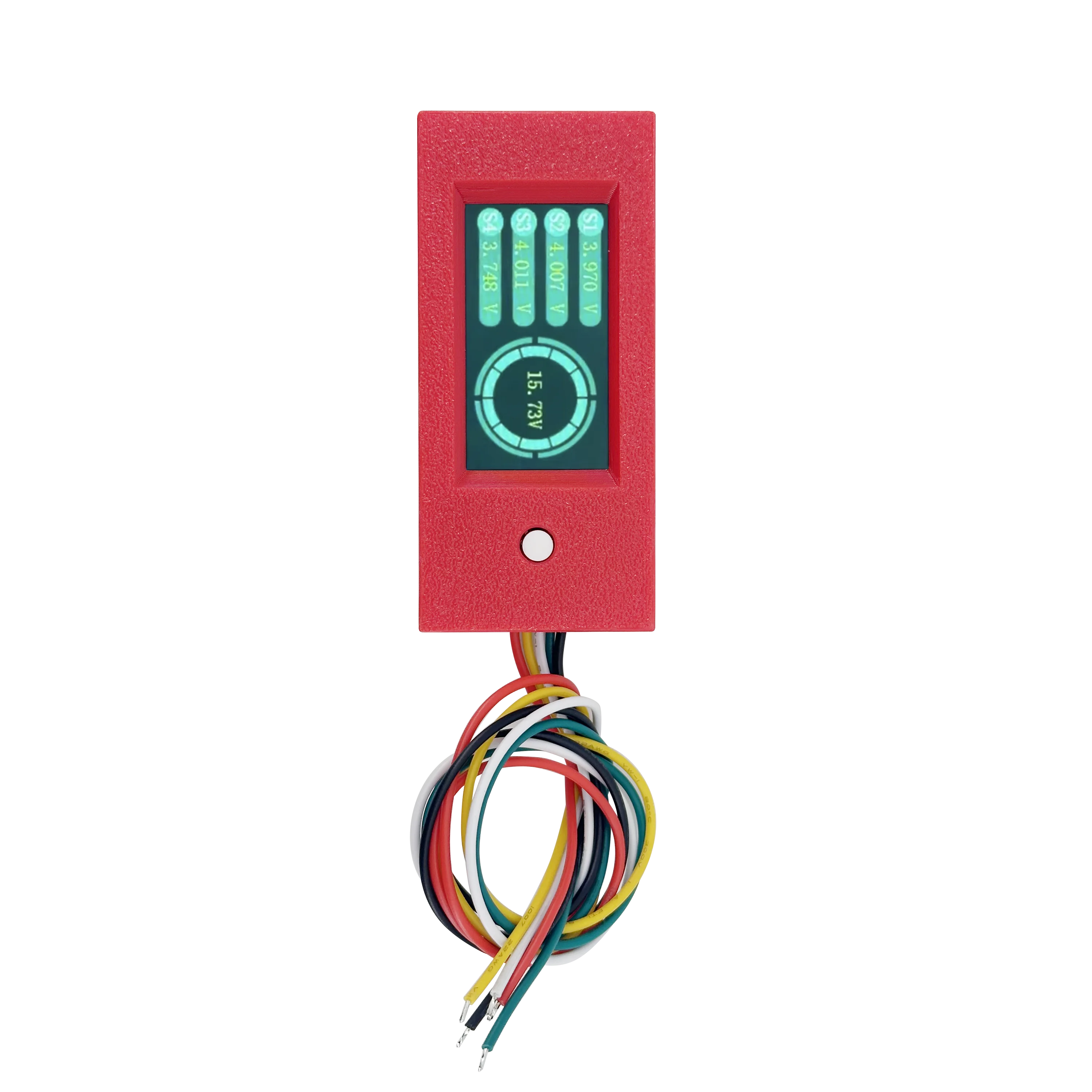 4s Spannungsprüfer mit Gehäuse für Active Equalizer Balancer 4S BMS Lifepo4 /Lipo/LTO Batterieausgleichskondensator HeltecBMS