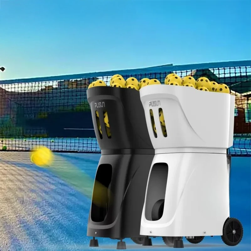 2026 Pickleball Machine for PP-Smart Pro PUSUN Tennis Training Equipment with App Control Remote Operation 85+ Ball Capacity