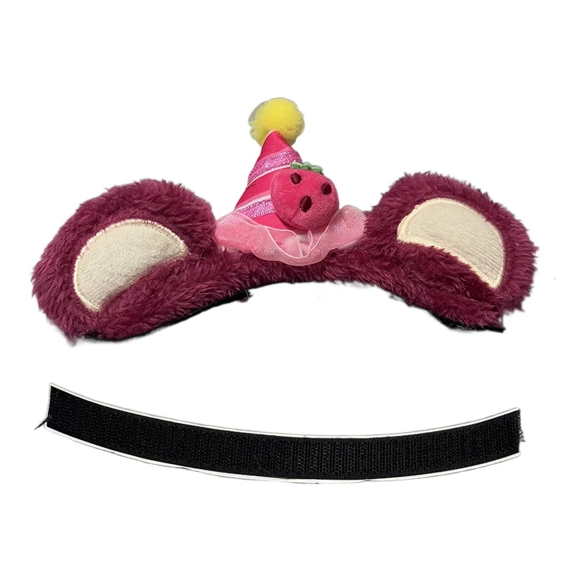 

Helmet Decoration Motorcycle Helmet Cat Ears Decorative Driving Styling Motocross Stickers Plush Cartoon Helmet Decor