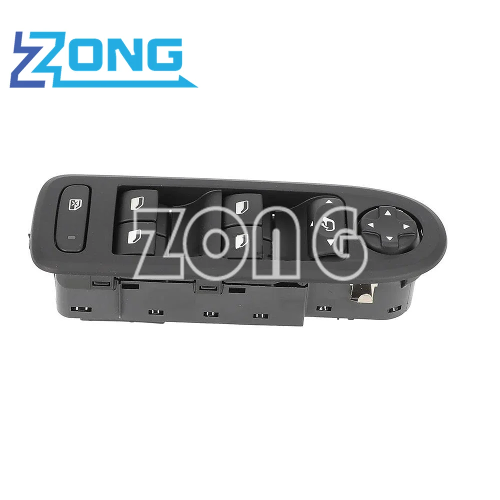 ZONG Master Electric Window Lifter Control Switch Button For Peugeot 208 308 408 508 2010 2011 2012 2013  96666289ZE 98060866ZE