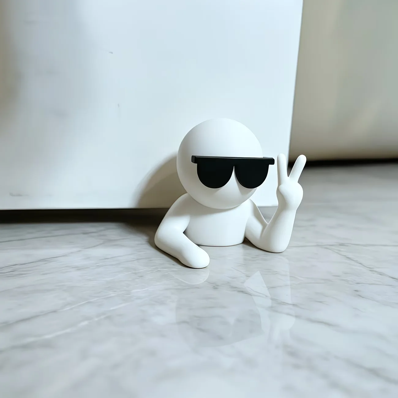 1/4 Pcs Fashion Glasses-shaped Door Stopper, a Fun Non-slip Door Stop