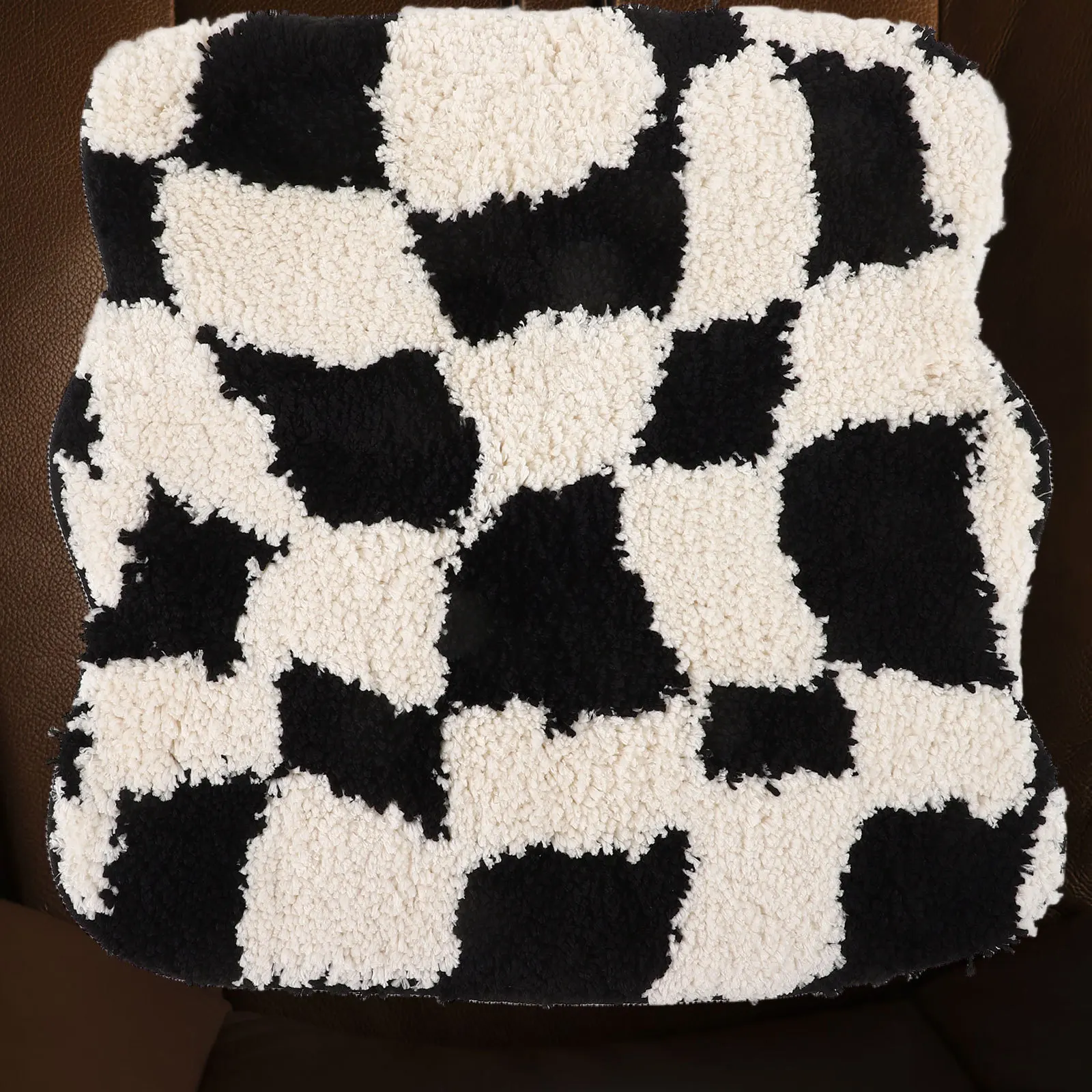 

Comfortable Nordic Style Non-Slip Chair Pad Square Dirt-Resistant Seat Cushion Dining Sofa Cushion