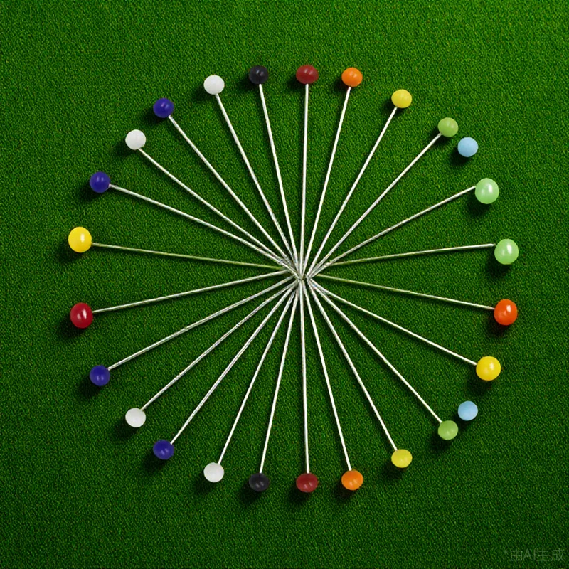 

500Pcs Glass Locating Pins Multicolor Straight Head Pins for Sewing DIY Corsage Fabric Crafts Accessories Drawing Locating Pin