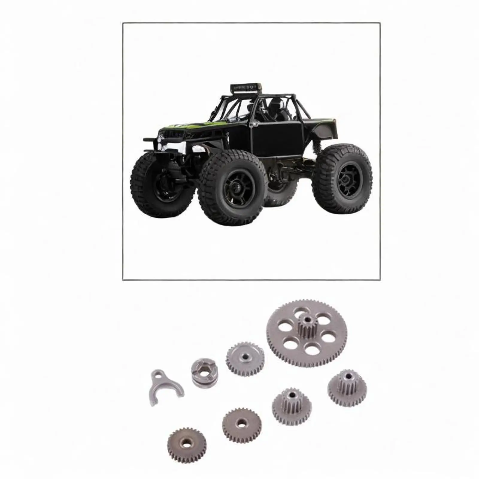 

1:24 Scale RC Differential Axle Gears for RC Car Truck RC High Speed Car