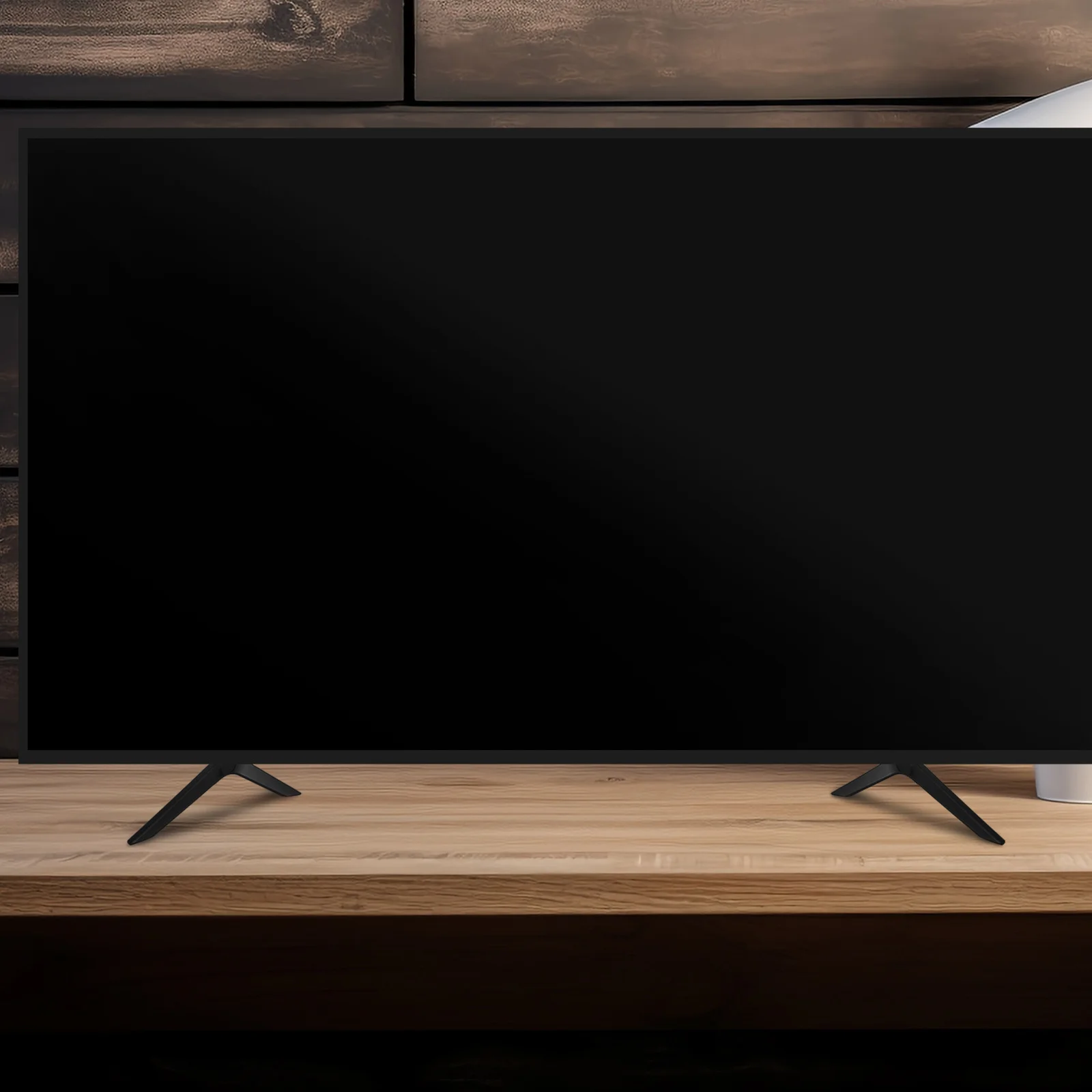 

1 Pair Universal Stand Base Replacement Zinc Alloy Tabletop Mount For Flat Screens Home Office Led Support Legs Riser