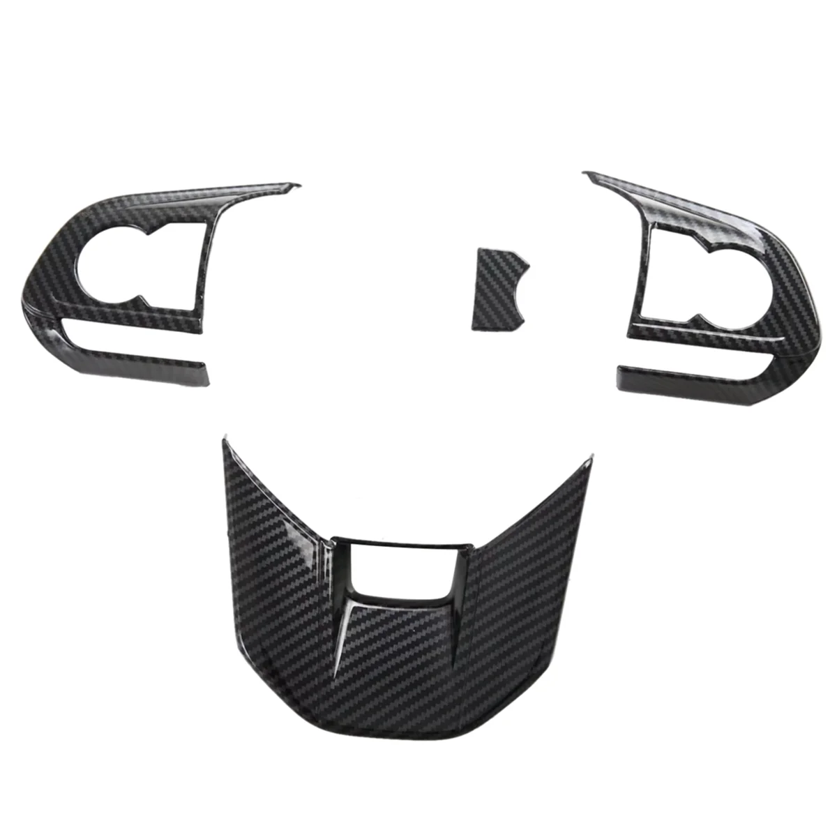 

For Veloz 2022-2024 Carbon Fiber Car Steering Wheel Switch Buttons Cover Frame Trim Interior Accessories