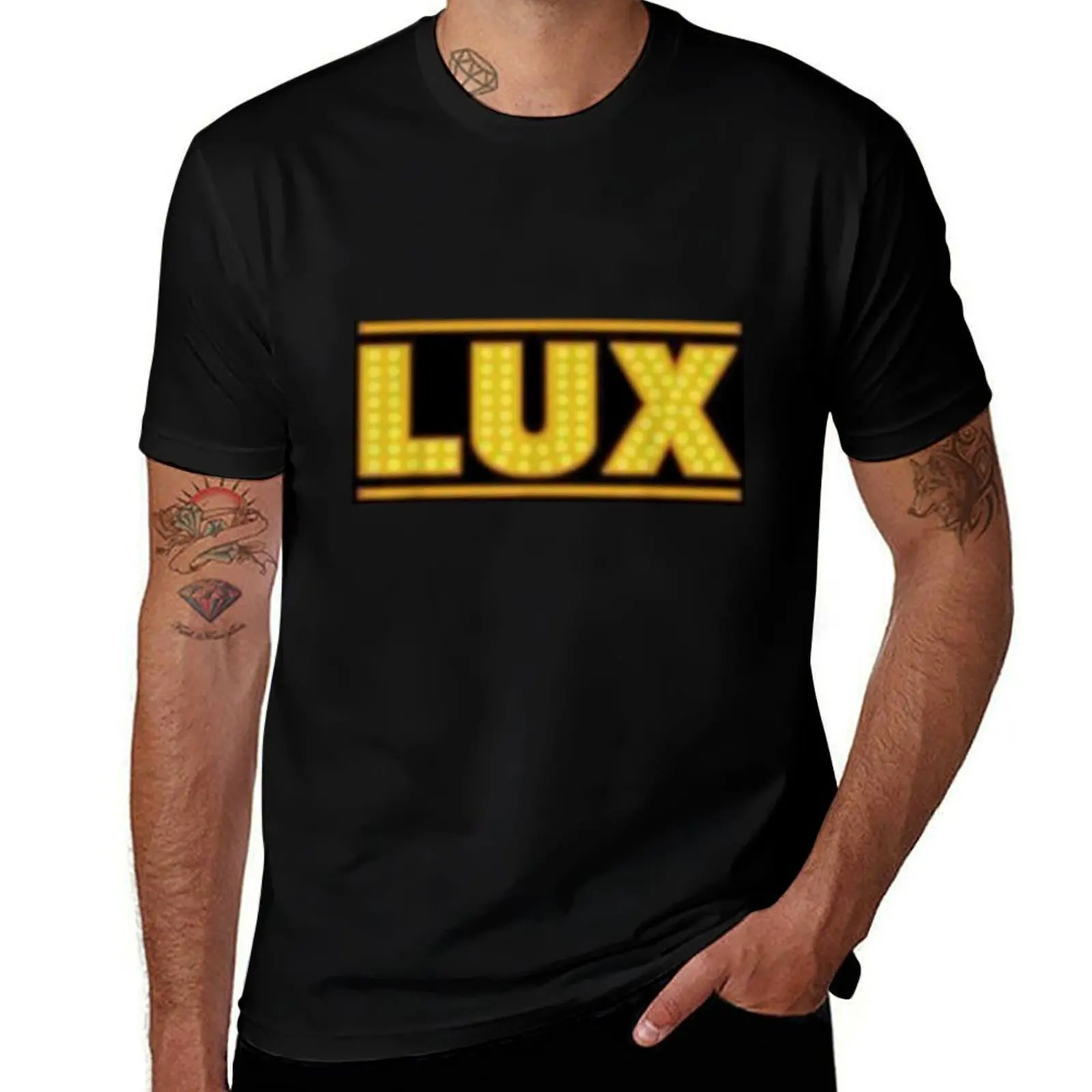 

Lucifer 'LUX' T-Shirt Aesthetic clothing kawaii clothes anime figures Funny t-shirts black t-shirts for men