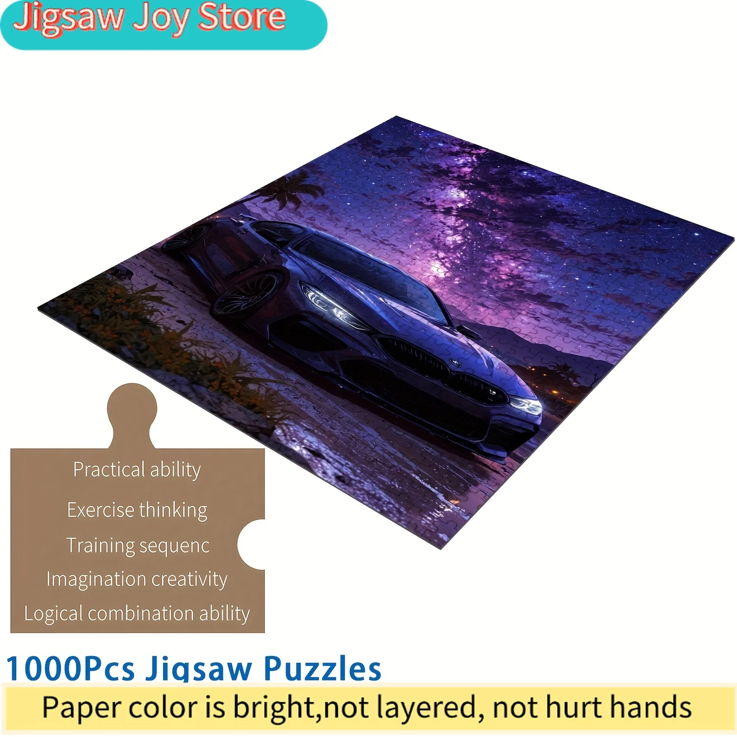 Sports Car Starry N… - image