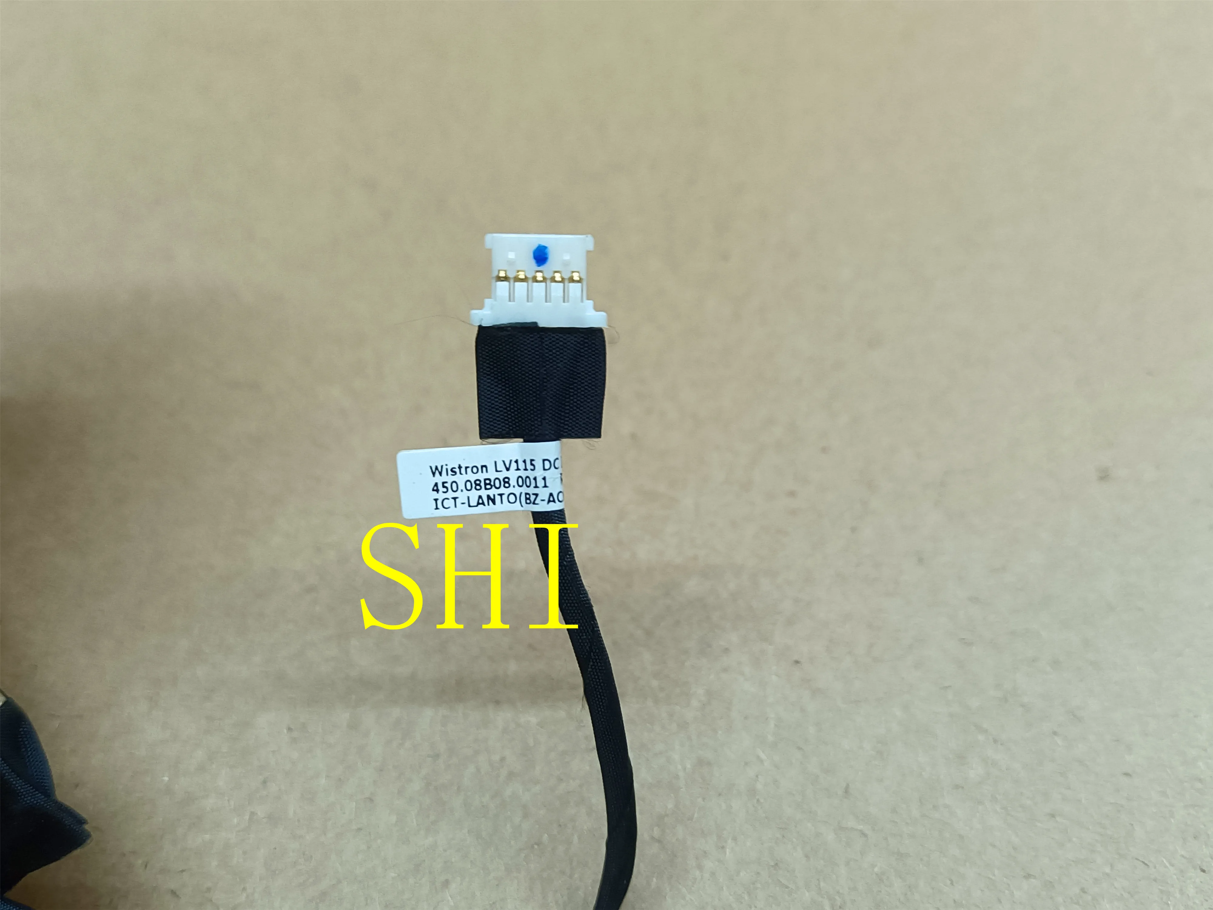 FÜR LV115 Lenovo V110-15ISK DC Jack mit Kabel 450,08 B 08,0011 100% Perfekte arbeit Freies Verschiffen