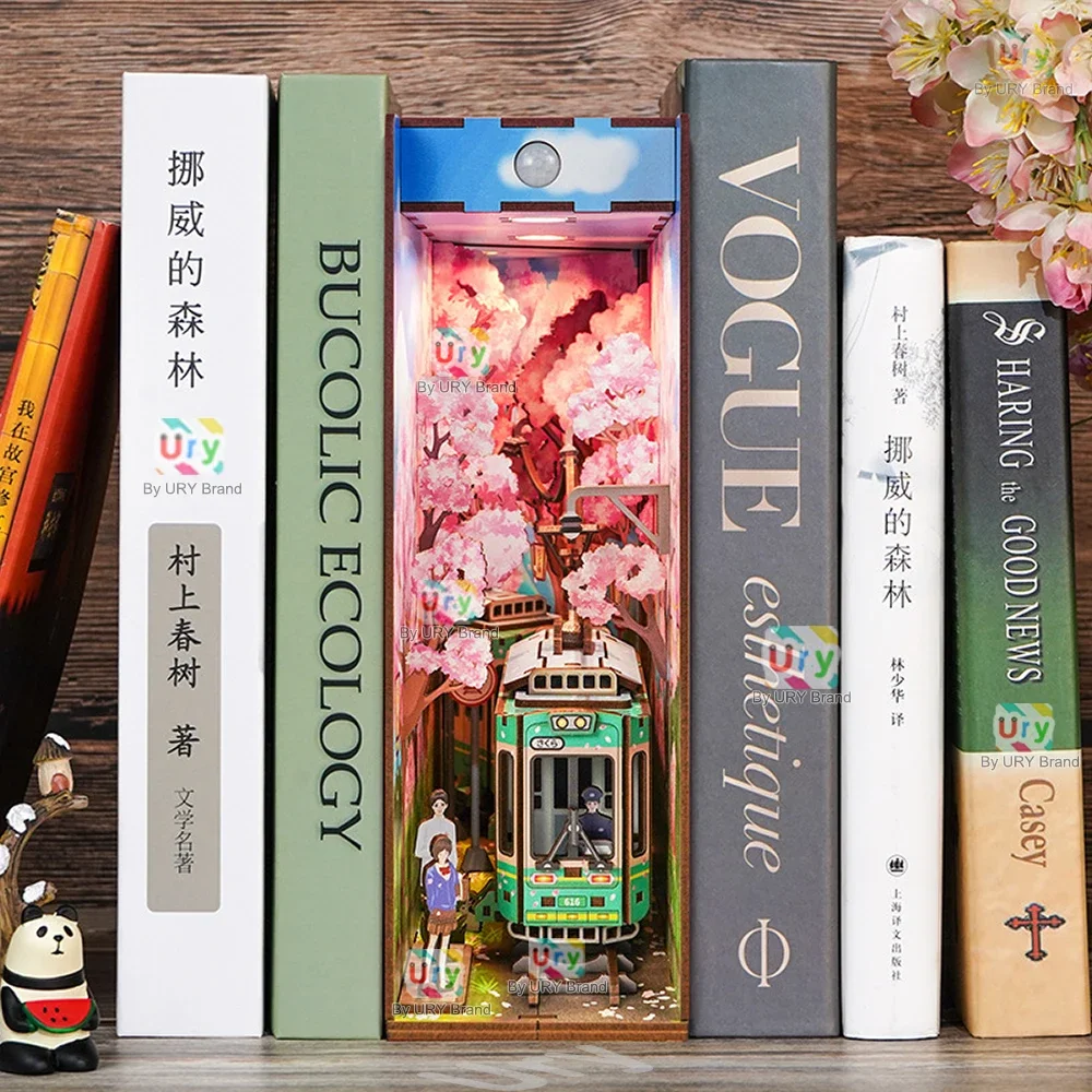 Ury 3D Wooden Puzzle Magic Japanese Style Cherry Blossoms Sakura