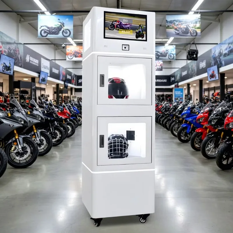 

Customized Moto Bike Helmet Cleaning Vending Machine Fully Automatic Commercial Helmet Cleaner Self-Service Equipment