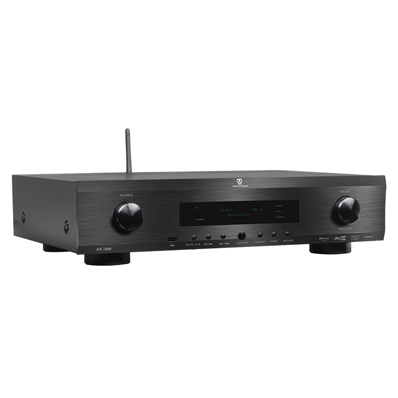 

ToneWinner AT-300 Amplificador HiFi Dolby Atmos Cinema Preamplifier Con Equipo De Sonido DSP/sistema De Cine En Casa