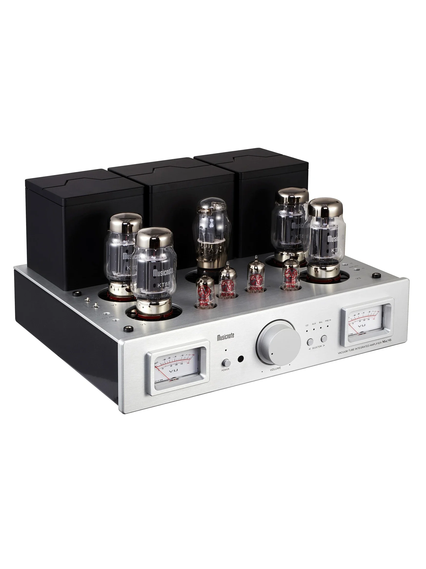 Musicnote/pure Sound MU76 Fever Bile Power Amplifier Tube HIFI High Fidelity KT88 Balanced Input Tube Amplifier