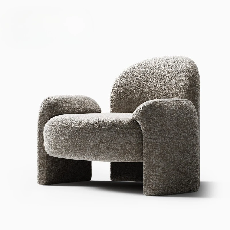 Single leisure chair minimalist living room simple lazy sofa chair