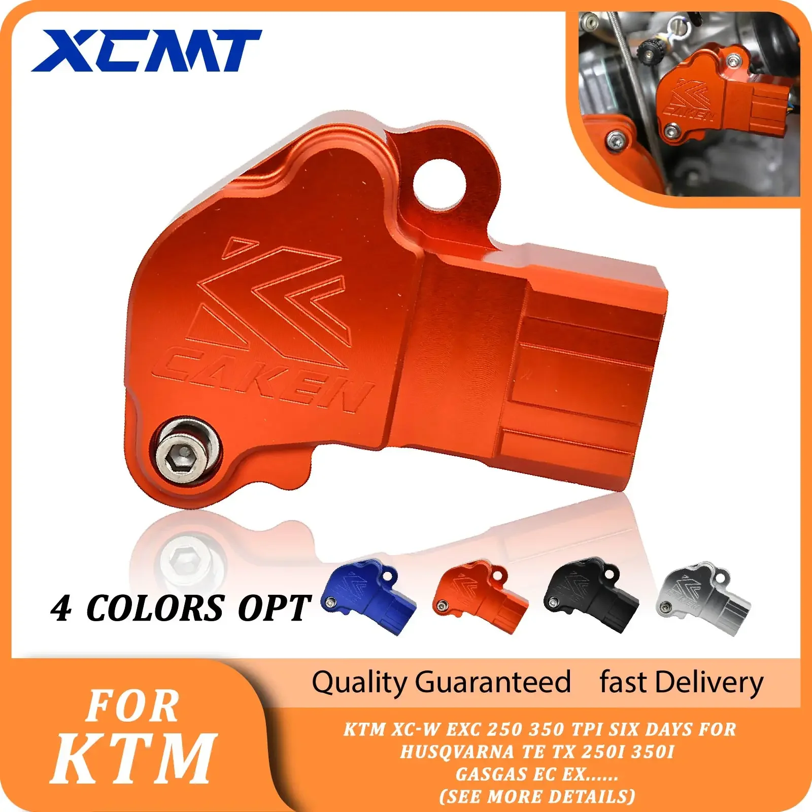 

Motorcycle CNC TPS Sensor Guard Protector For KTM XC-W EXC 250 350 TPi Six Days For Husqvarna TE TX 250i 350i For GasGas EC EX