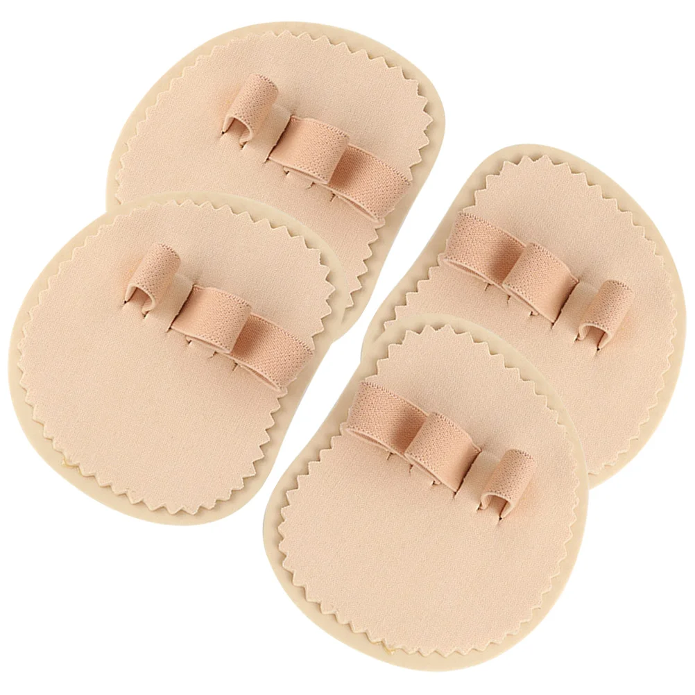 

4pcs Toe Improvement Pad Bunion Separator Corrector for Hammer Toes Spacers Universal Shoes Fitting Comfortable Breathable